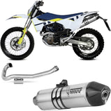 Terminale Di Scarico Catalizzato E Con Omologazione Suono Str1 Inox - Mivv Compatibile Con Husqvarna 701 Enduro - Supermoto (2021-2024)