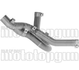 Non-Catalytic Connector Pipe Stainless Steel - Arrow Special Parts Compatible With Ducati Panigale V2 - S (2025-2026)