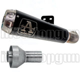 Terminale Di Scarico Senza Omologazione Suono Pro-Race Nichrom Nero Acciaio - Arrow Special Parts Compatibile Con Honda Cb 650 R (2019-2023)