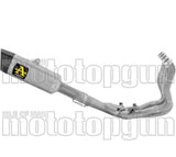 Impianto Di Scarico Completo Non Catalizzato E Senza Omologazione Suono Pista Competition Sbk Titanio Fondello Carby - Arrow Special Parts Compatibile Con Bmw M 1000 Rr (2025-2026)