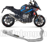 Impianto Di Scarico Completo Non Catalizzato E Senza Omologazione Suono Pro-Race Competition Titanio Fondello Titanio - Arrow Special Parts Compatibile Con Bmw M 1000 Xr (2025-2026)