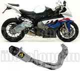 Impianto Di Scarico Completo Non Catalizzato E Senza Omologazione Suono Works Competition Evo Titanio Carbonio - Arrow Special Parts Compatibile Con Bmw S 1000 Rr (2009-2014)