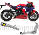 Impianto Di Scarico Completo Non Catalizzato E Senza Omologazione Suono Pro-Race Titanio Titanio - Arrow Special Parts Compatibile Con Honda Cbr 1000 Rr - R (2020-2023)