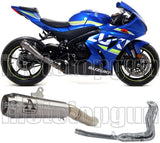 Impianto Di Scarico Completo Non Catalizzato E Senza Omologazione Suono Pro-Race Titanio Titanio - Arrow Special Parts Compatibile Con Suzuki Gsx-R 1000 (2017-2020)