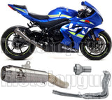 Impianto Di Scarico Completo Non Catalizzato E Senza Omologazione Suono Pro-Race Nichrom Acciaio - Arrow Special Parts Compatibile Con Suzuki Gsx-R 1000 R (2017-2020)