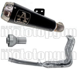 Impianto Di Scarico Completo Non Catalizzato E Senza Omologazione Suono Pro-Race Nichrom Nero Acciaio - Arrow Special Parts Compatibile Con Suzuki Gsx-R 1000 (2017-2020)