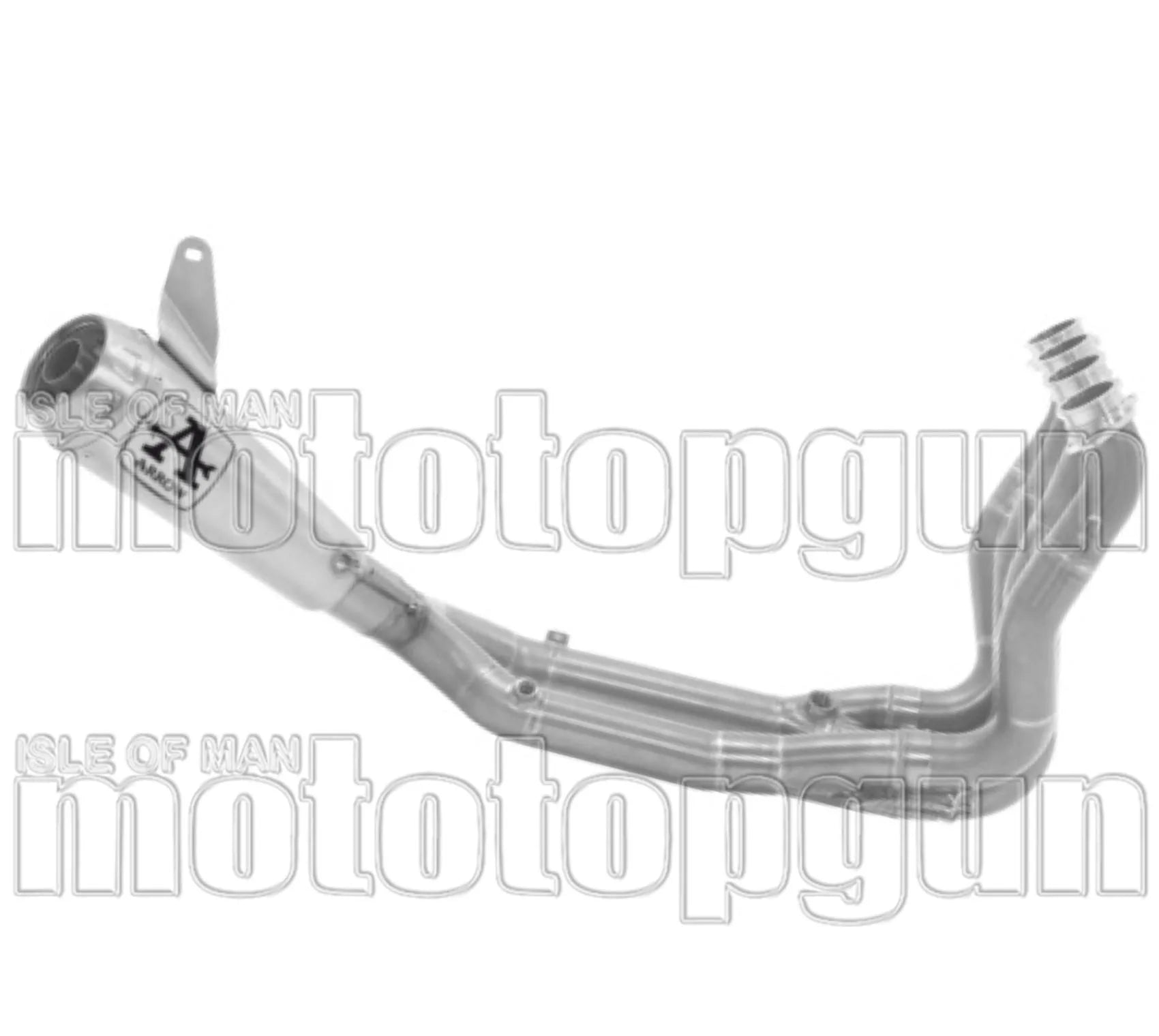 Impianto Di Scarico Completo Non Catalizzato E Senza Omologazione Suono Pro-Race Competition Full Titanio Titanio - Arrow Special Parts Compatibile Con Bmw S 1000 Rr (2019-2024)