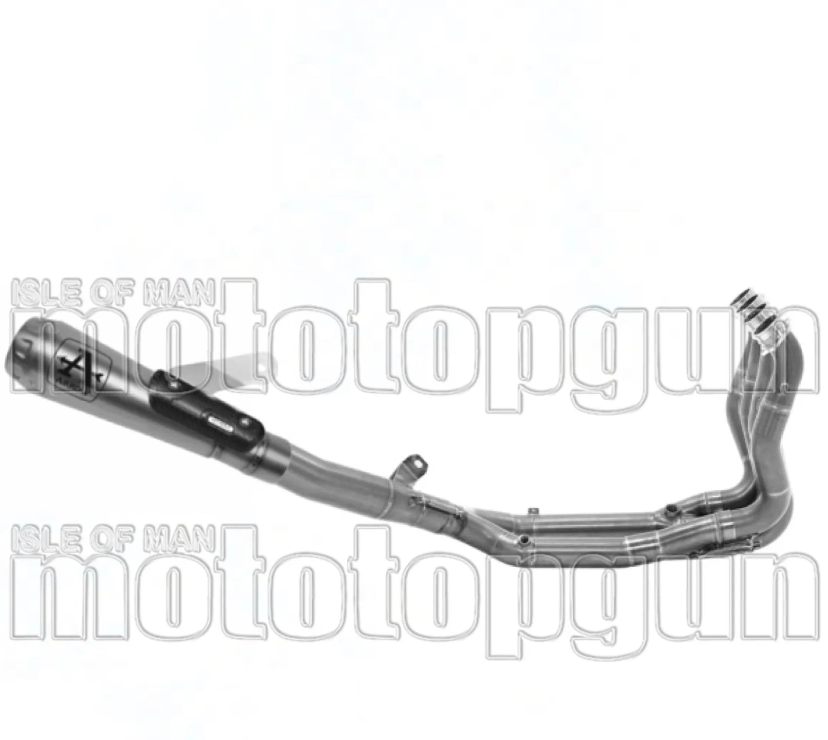 Impianto Di Scarico Completo Non Catalizzato E Senza Omologazione Suono Pro-Race Competition Evo Full Titanio Titanio - Arrow Special Parts Compatibile Con Bmw S 1000 R (2021-2024)