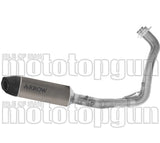 Impianto Di Scarico Completo Non Catalizzato E Senza Omologazione Suono Icon Titanio Fondello Carby - Arrow Special Parts Compatibile Con Yamaha Tracer 7 - Gt (2025-2026)