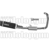 Impianto Di Scarico Completo Non Catalizzato E Senza Omologazione Suono Indy-Race Evo Alluminio Nero Fondello Carby - Arrow Special Parts Compatibile Con Aprilia Rs 660 (2025-2026)