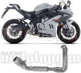 Impianto Di Scarico Completo Non Catalizzato E Senza Omologazione Suono Pro-Race Nichrom - Arrow Special Parts Compatibile Con Cfmoto 675 Sr - R (2025-2026)