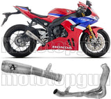 Impianto Di Scarico Completo Non Catalizzato E Senza Omologazione Suono Pro-Race Titanio Fondello In Titanio - Arrow Special Parts Compatibile Con Honda Cbr 1000 Rr - R (2024-2026)