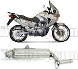 Terminale Di Scarico Senza Omologazione Suono Paris Dacar Inox Acciaio - Arrow Special Parts Compatibile Con Honda Xl 600 V Transalp (1987-1997)