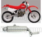 Terminale Di Scarico Senza Omologazione Suono Paris Dacar Inox Acciaio - Arrow Special Parts Compatibile Con Honda Xr 600 R (1991-1998)