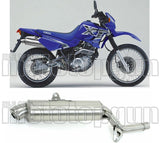 Terminale Di Scarico Senza Omologazione Suono Paris Dacar Inox Acciaio - Arrow Special Parts Compatibile Con Yamaha Xt 600 E (1990-1994)