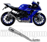 Terminale Di Scarico Senza Omologazione Suono Pro-Race Titanio Titanio - Arrow Special Parts Compatibile Con Yamaha Yzf 1000 R1 (2017-2023)