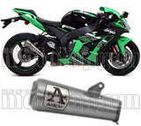 Terminale Di Scarico Senza Omologazione Suono Pro-Race Titanio Titanio - Arrow Special Parts Compatibile Con Kawasaki Zx-10R (2016-2019)