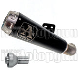 Terminale Di Scarico Senza Omologazione Suono Pro-Race Nichrom Nero Acciaio - Arrow Special Parts Compatibile Con Suzuki Gsx-R 1000 (2017-2020)