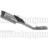 Terminale Di Scarico Senza Omologazione Suono Indy-Race Evo Titanio Carbonio - Arrow Special Parts Compatibile Con Honda Mt-10 (2022-2024)