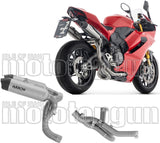 Uncatalysed Exhaust System Without Sound Certification Titanium - Arrow Special Parts Compatible With Ducati Panigale V2 - S (2025-2026)