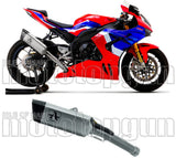 Terminale Di Scarico Senza Omologazione Suono Pista Titanio Carbonio - Arrow Special Parts Compatibile Con Honda Cbr 1000 Rr - R (2020-2023)