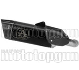 Terminale Di Scarico Senza Omologazione Suono Pista Alluminio Nero Fondello Carby - Arrow Special Parts Compatibile Con Ktm 990 Rc R (2026)