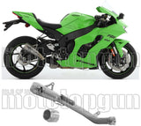 Terminale Di Scarico Senza Omologazione Suono Pro-Race Titanio Rete - Arrow Special Parts Compatibile Con Kawasaki Zx 10Rr (2021-2024)