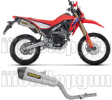 Terminale Di Scarico Senza Omologazione Suono X-Kone Nichrom Fondello Carby - Arrow Special Parts Compatibile Con Honda Crf 300 L (2025-2026)