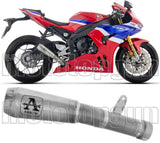Terminale Di Scarico Senza Omologazione Suono Pro-Race Titanio Fondello In Titanio - Arrow Special Parts Compatibile Con Honda Cbr 1000 Rr - R (2024-2026)