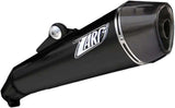Terminale Di Scarico Senza Omologazione Suono Conical Acciaio Nero Coppa Carbonio - Zard Compatibile Con Bmw R 1200 (2011-2013)