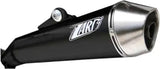 Terminale Di Scarico Senza Omologazione Suono Conical Acciaio Nero - Zard Compatibile Con Bmw R 1200 (2004-2008)