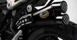 Impianto Di Scarico Completo Non Catalizzato E Senza Omologazione Suono Special Edition Acciaio Nero - Zard Compatibile Con Ducati Scrambler 800 (2015-2019)