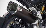 Terminale Di Scarico Senza Omologazione Suono Carbonio Coppa Carbonio - Zard Compatibile Con Bmw R 1250 Gs (2019-2020)