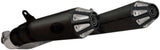 Terminale Di Scarico Senza Omologazione Suono Titanio Nero - Zard Compatibile Con Bmw R Nine T 1200 (2015-2020)