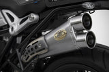 Terminale Di Scarico Senza Omologazione Suono Special Edition Acciaio - Zard Compatibile Con Bmw R Nine T 1200 - Pure - Urban G - S (2017-2020)