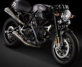Impianto Di Scarico Completo Non Catalizzato E Senza Omologazione Suono Titanio Snake Welds - Zard Compatibile Con Ducati Ducati Sport 1000 (2007-2009)