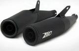 Terminale Di Scarico Senza Omologazione Suono Titanio Nero - Zard Compatibile Con Ducati Gt 1000 (2009-2011)