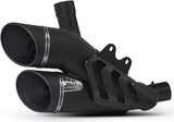 Exhaust Tip Without Sound Certification Steel Black - Zard Compatible With Ducati Diavel 1260 Euro5 (2021-2022)