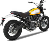 Complete Exhaust System Without Catalytic Converter And Without Sound Certification Conical Titanium Snake Welds - Zard Compatible With Ducati Scrambler 800 (2015-2019)