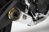 Impianto Di Scarico Completo Non Catalizzato E Senza Omologazione Suono Zuma Acciaio Coppa Bronzo - Zard Compatibile Con Ducati Scrambler 800 (2015-2019)
