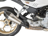 Exhaust Tip Without Sound Certification Titanium Endcap Carbon - Zard Compatible With Moto Guzzi V 100 Mandello 1000 (2023)