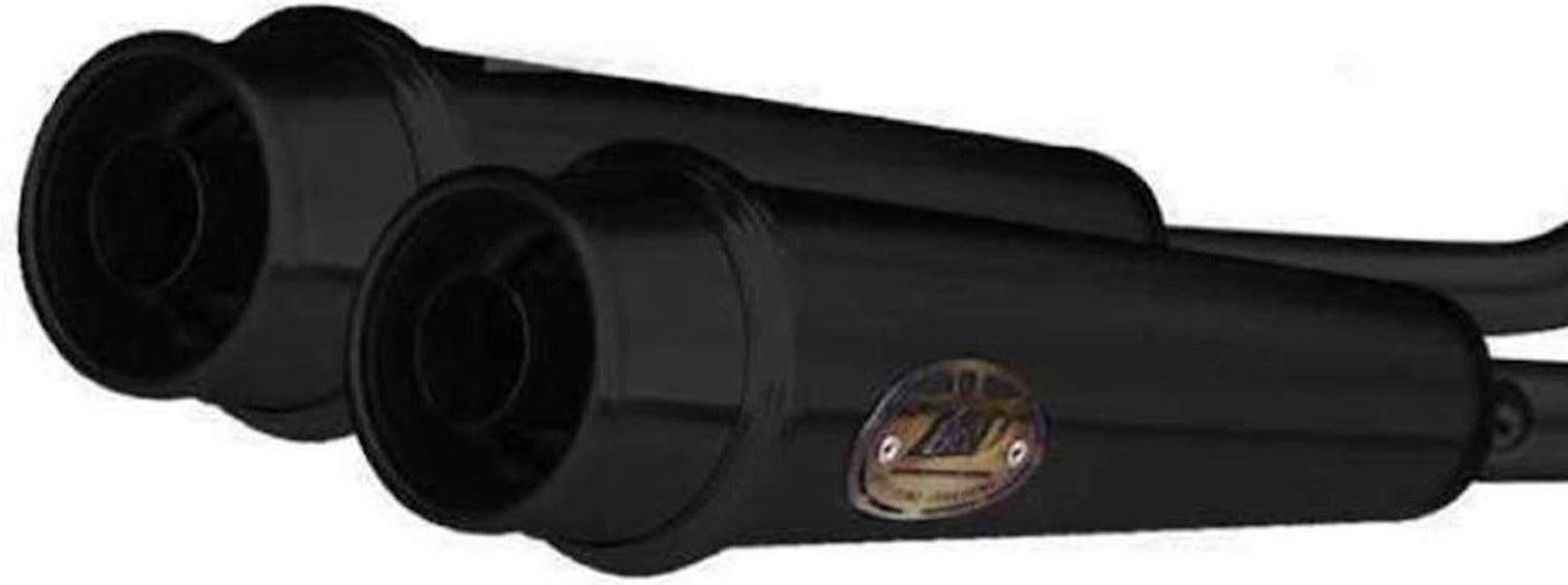 Exhaust Tip Without Sound Certification Steel Black - Zard Compatible With Triumph Bobber 1200 (2020-2023)