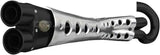 Complete Exhaust System Without Catalytic Converter And Without Sound Certification Special Edition Stainless Steel - Zard Compatible With Triumph Scrambler 900 (2017-2023)