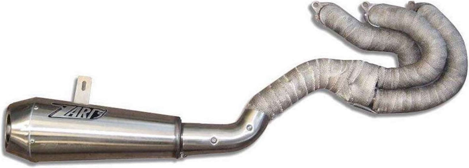 Complete Exhaust System Without Catalytic Converter And Without Sound Certification Sport Steel Snake Welds - Zard Compatible With Triumph Rocket Iii (2006-2016)