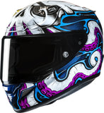 Casco Integrale Per Moto Hjc Rpha 12 P.I.M. Evo (Carbon-Aramid/Fiberglass/Natural Fiber) Mc28 Kraken Taglia 06 Xs