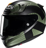 Casco Integrale Per Moto Hjc Rpha 12 P.I.M. Evo (Carbon-Aramid/Fiberglass/Natural Fiber) Mc47Sf Ottin Taglia 11 Xxl