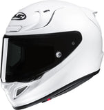 Casco Integrale Per Moto Hjc Rpha 12 P.I.M. Evo (Carbon-Aramid/Fiberglass/Natural Fiber) Bianco Perlato Taglia 08 M