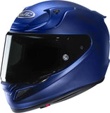 Casco Integrale Per Moto Hjc Rpha 12 P.I.M. Evo (Carbon-Aramid/Fiberglass/Natural Fiber) Blu Metallizzato Semiopaco Taglia 09 L