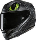 Casco Integrale Per Moto Hjc Rpha 12 P.I.M. Evo (Carbon-Aramid/Fiberglass/Natural Fiber) Mc4Sf Toothless Ii Universal Taglia 08 M