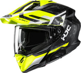 Casco Integrale Per Moto Hjc Rpha 60 P.I.M. Evo (Carbon-Aramid/Fiberglass) Mc3Hsf Dakar Taglia 06 Xs